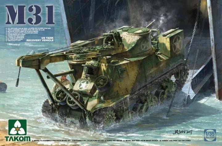Takom 1/35 M31 US Tank Recovery Vehicle 2088